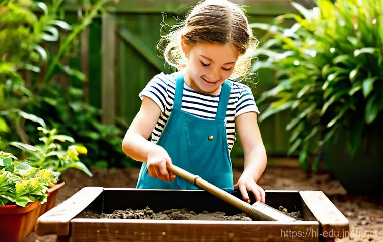 아동 놀이 활동 - **Prompt 1: The Budding Artist's Joy**
    A happy, focused child, approximately 6 years old, with b...