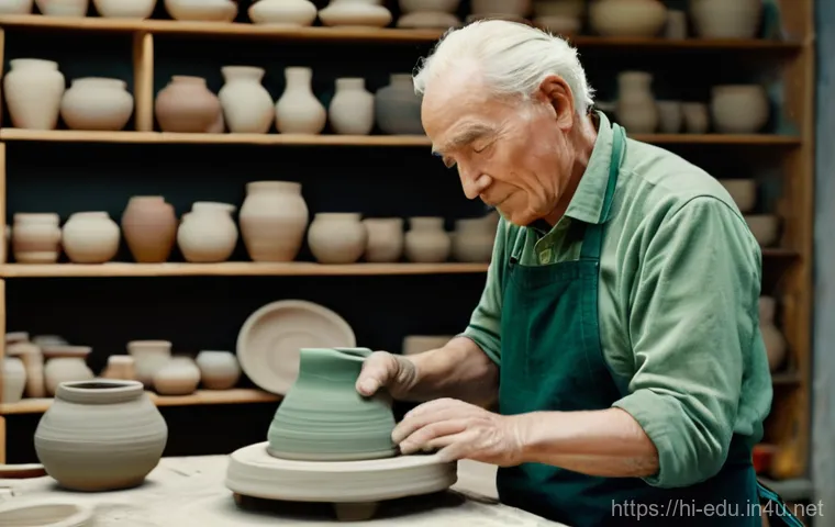 시니어 그림 수업 - A joyful elderly woman, in her late 70s, with kind eyes and a gentle smile, intently focused on pain... 시니어 그림 수업 - A joyful elderly woman, in her late 70s, with kind eyes and a gentle smile, intently focused on pain...