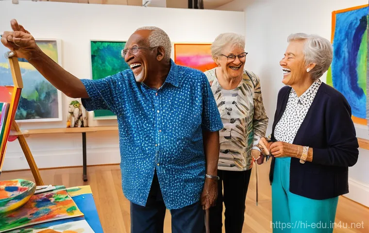 시니어 그림 수업 - An elderly man, in his early 70s, with a look of deep concentration and quiet satisfaction, hands co... 시니어 그림 수업 - An elderly man, in his early 70s, with a look of deep concentration and quiet satisfaction, hands co...